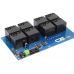 8-Channel High-Power Relay Controller with I2C Interface